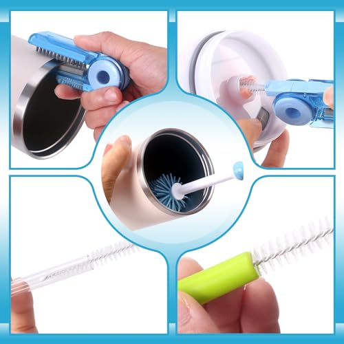 3-Piece Cup Cleaning Kit for Stanley - Long Handle Brush & Straw Cleaner