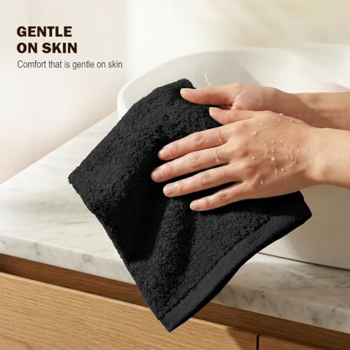 Utopia Towels 60-Pack Washcloths, 12x12in 100% Cotton - Soft & Absorbent