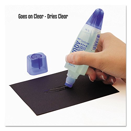 Tombow MONO Aqua Liquid Glue with Dual Tip Dispenser, 1.69 oz