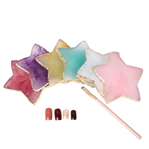 Resin Nail Art Palette for Polish Mixing and Nail Display