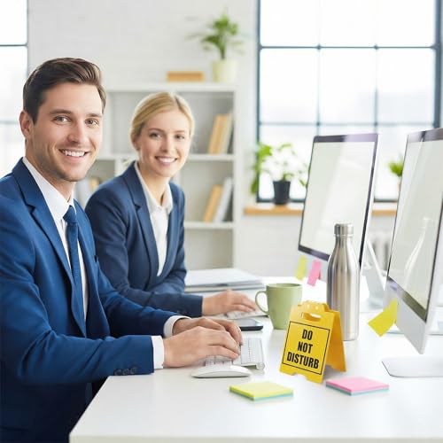 Funny Double-Sided Boss Desk Decor - Humorous Office Sign