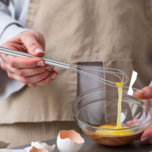 Ymapinc Stainless Steel Mini Whisk - 10.24 Inch Kitchen Whisk