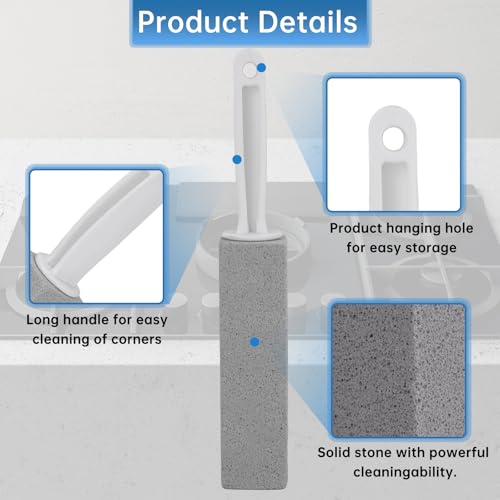 Pumice Stone Cleaning Set for Stove Grates - 2 Pack