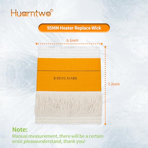 Kerosene Heater Replacement Wick, 95mm x 180mm Circular Fiberglass Wick