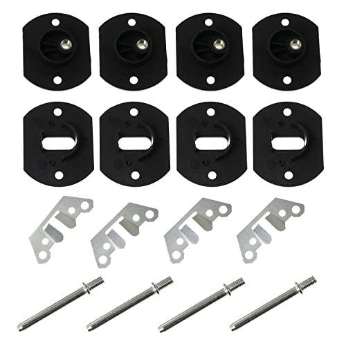 RLECS Sofa Sectional Connectors - 4 Sets, Easy Installation