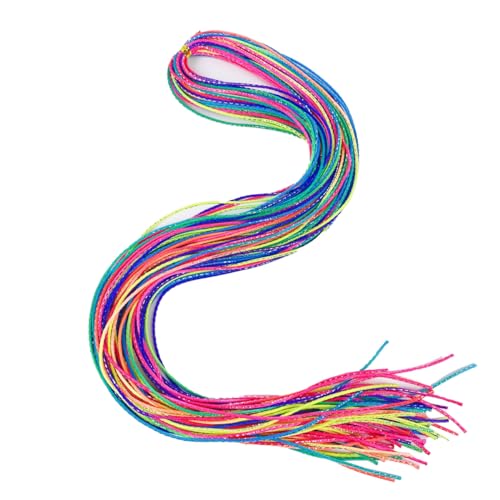 DIY Mixed Gradient Synthetic Hair Braid Kit - 40 Pieces, 90cm