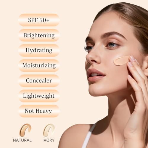 O'CHEAL Lightweight CC Cream SPF 50+ Foundation - Ivory