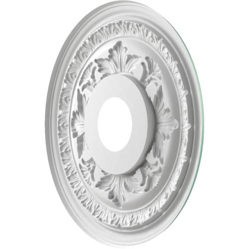 Ekena Millwork 16" Ceiling Medallion - Pearl Metallic Sea Mist