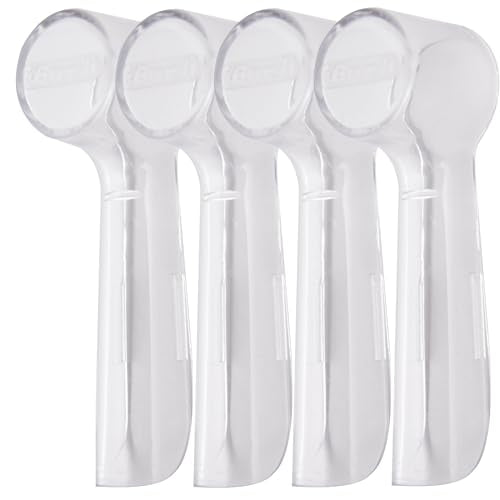 ibrush 4 Pack Electric Toothbrush Head Covers Protective Caps for Oral-B