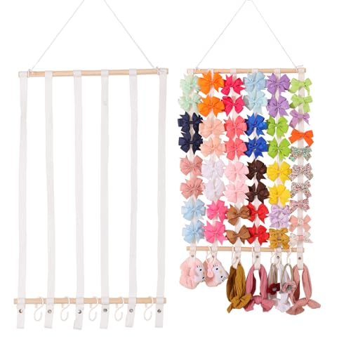 YOcity Hair Bow Organizer for Girls - Wall Hanging Storage