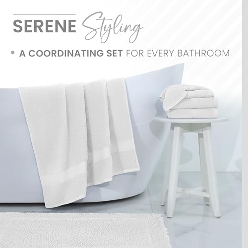 Martex Ringspun Cotton Bath Rug 20" x 30" - White