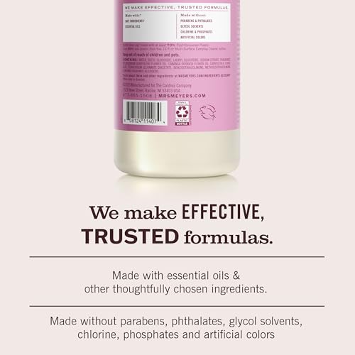 Mrs. Meyer's Clean Day Multi-Surface Concentrate, Peony, 32 oz (2 Pack)