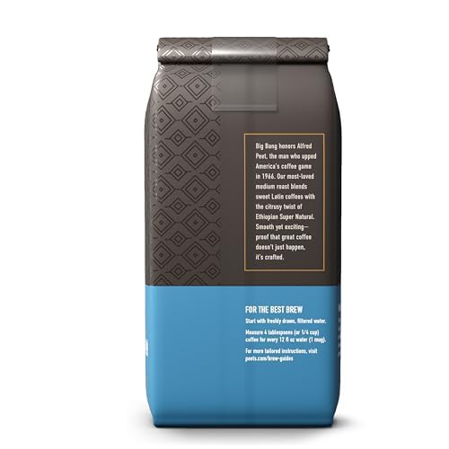 Peet's Coffee - Medium Roast Ground Coffee | 100% Arabica Off the Grid Blend, 10.5 Ounce Bag