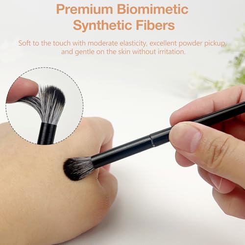 Fluffy Eye Brush Multi-Purpose Eyeshadow and Concealer Blending Tool Vegan Synthetic