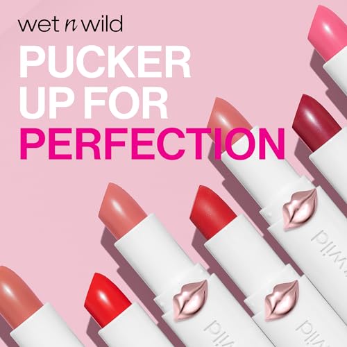 wet n wild Mega Last High-Shine Lipstick, Pinky Ring, 2-Pack