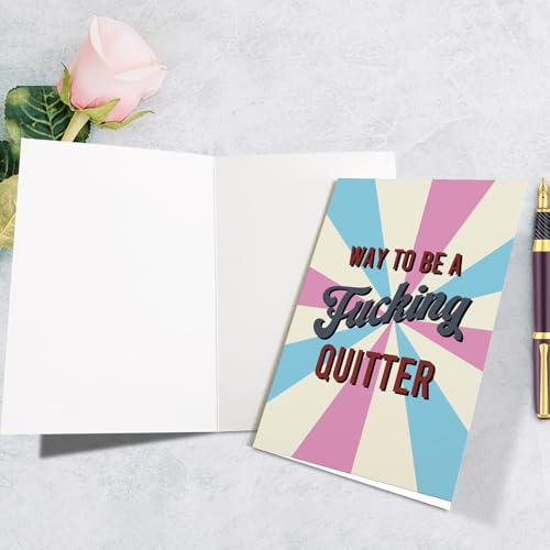 Funny Sober Anniversary Greeting Card - Version 12 - Humor Recovery Gift