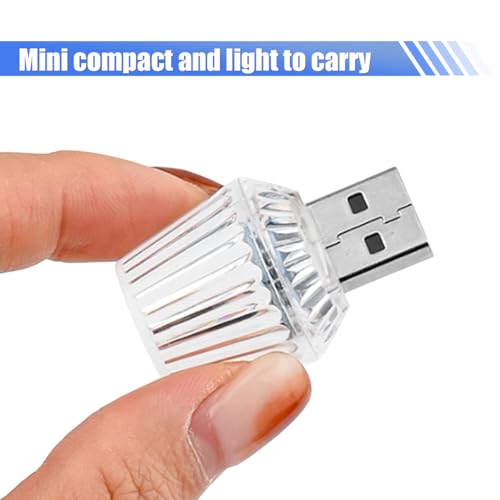 YoRise USB Car Night Light - Mini LED Ambient Lighting for Auto