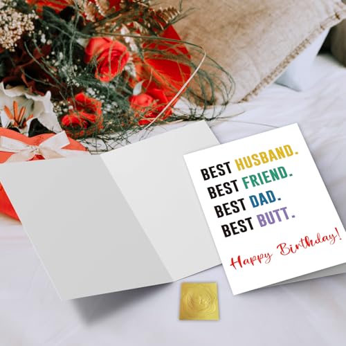 Funny Birthday Card for Husband | Hilarious Love Greeting