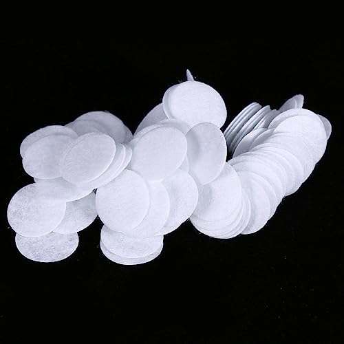 mcwdoit 200 Pcs 10mm Diamond Microdermabrasion Cotton Filters Replacement