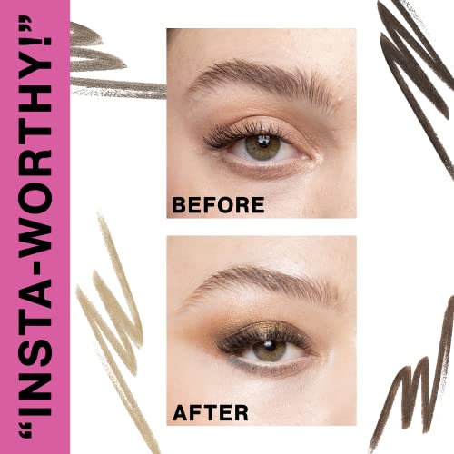 wet n wild Ultimate Retractable Eyebrow Definer Pencil, Dark Brown