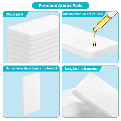 36-Pack Humidifier Aroma Pads for LEVOIT & OasisMist Models