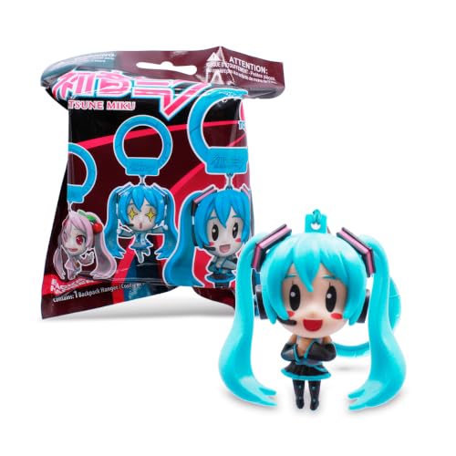 Hatsune Miku Backpack Hanger Keychain - Collectible PVC Figure