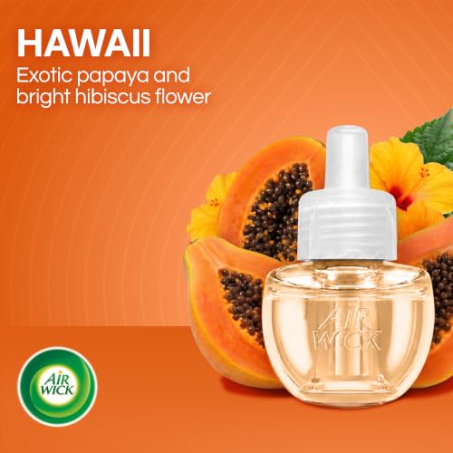 Air Wick Plug-In Scented Oil Refills, Hawaii - 10 Count