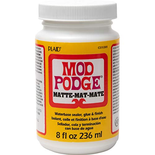 Mod Podge Matte Sealer, Glue & Finish 8 fl oz - All-in-One Craft Solution