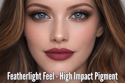 Mynena Matte Lipstick Warm Mocha - Creamy Velvet Long-Lasting Lip Color