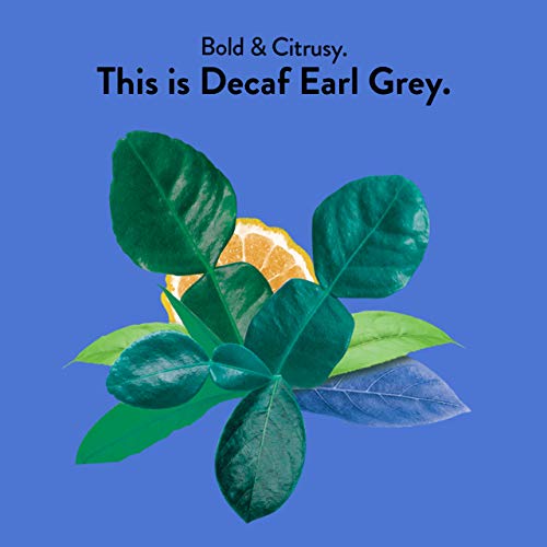 Organic Decaffeinated Earl Grey Tea with Bergamot - 16 Bags