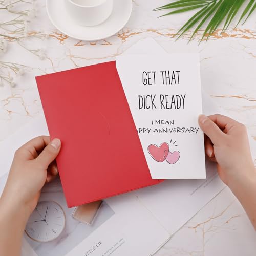Funny 1 Year Anniversary Card for Husband with Envelope