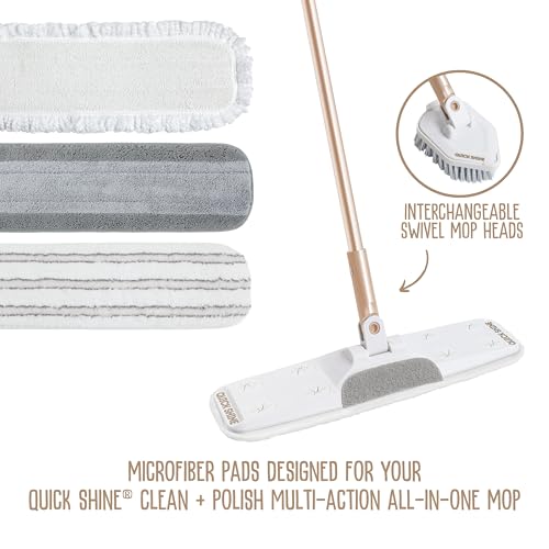 Quick Shine Multi-Action Microfiber Dust Pad for Hard Floors