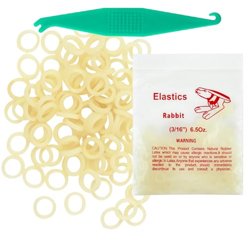 YYING Orthodontic Rubber Bands 3/16 Heavy 6.5 oz 100 Pcs Dental Elastics