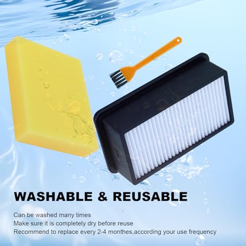 Replacement Filter Kit for Bissell CleanView Vacuums: 3 Foam & 3 Post-Motor