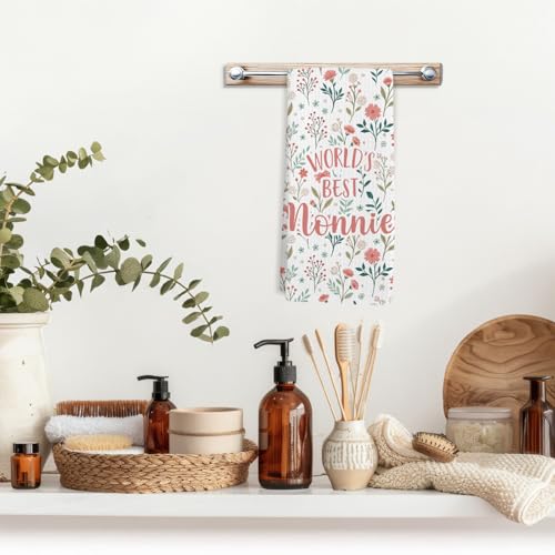 Decorative Kitchen Towels for Nonnies - 16x24in Soft Hand Towels