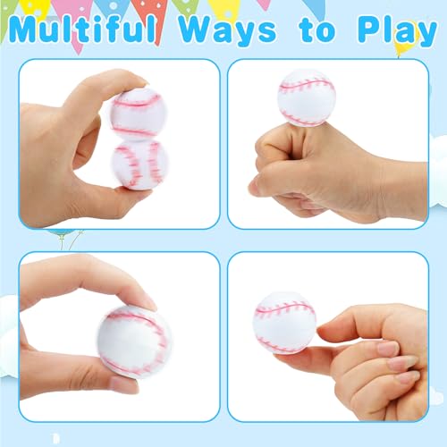 32PCS Baseball Fidget Spinner Toys - Bulk Sports Party Favors for Kids