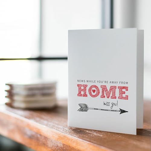 Summer Camp Greeting Card for Girls - Blank Note from Home