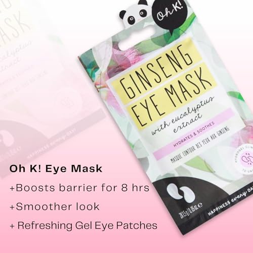 Oh K! Ginseng & Eucalyptus Hydrating Hydrogel Under Eye Patches