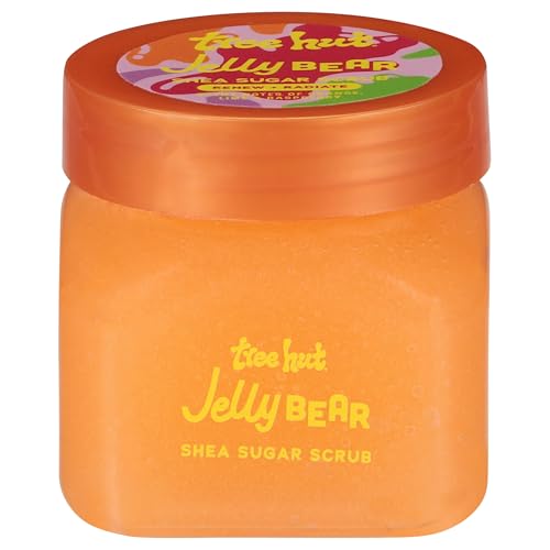 Tree Hut Mini Jelly Bear Sugar Body Scrub 3.4 Oz Travel Size Exfoliator