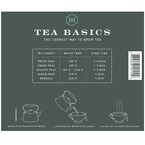 Harney & Sons Organic Peppermint Tea - 50 Tea Bags (Pack of 2)