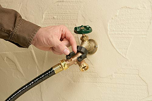 Orbit Brass Dual-Outlet Faucet Adapter - Heavy Duty 2-Way Splitter