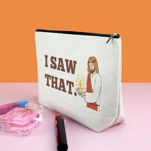 Christian Makeup Bag Bible Verse Inspirational Cosmetic Pouch