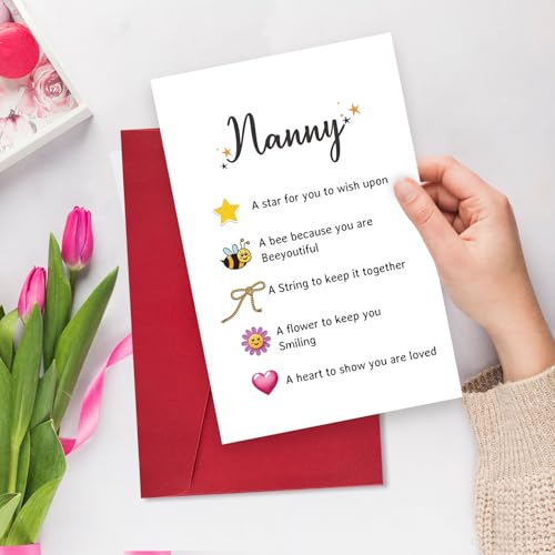 Funny Mother's Day Card for Grandma, Nanny & Granny - 8" x 5.3"