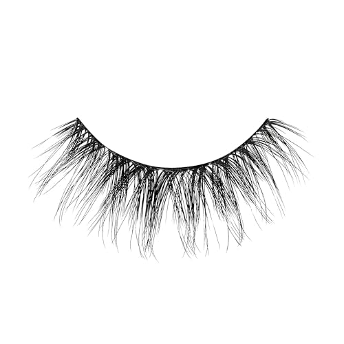 Kiss MLBB Natural False Eyelashes - 12mm Lightweight Reusable Strip Lashes