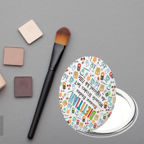 Dietitian Compact Makeup Mirror Funny RD Nutritionist Graduation Gift