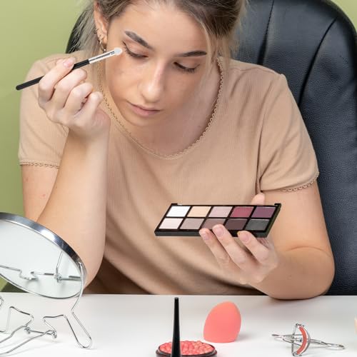 KALIONE 12 Pcs Long Eyeshadow Applicator Sponge Makeup Brushes Set