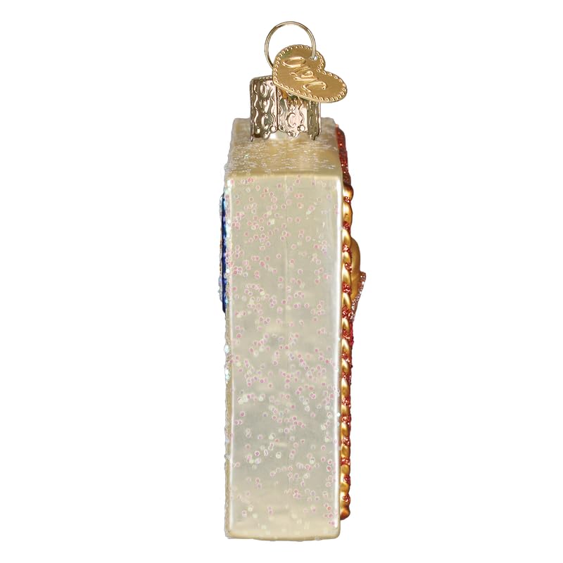 Texas Postcard Glass Ornament - Handcrafted Holiday Decor for Christmas Tree