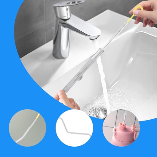 8-Piece Straw Cleaner Brush Set, Type A - Extra-Long Stainless Steel