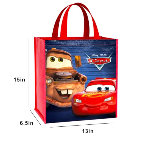 Disney Cars Reusable Tote Bag for Boys - Lightning McQueen