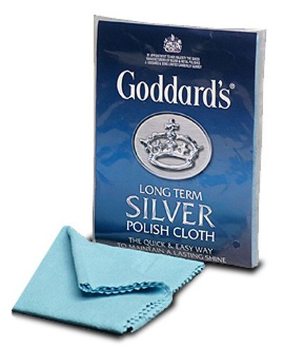 Goddard's Long Term Silver Polish Cloth for Jewelry Care